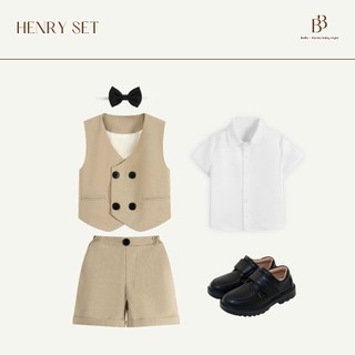 𝐒𝐞𝐭 𝐇𝐞𝐧𝐫𝐲 - Set Gile Bé Trai BB14 (Ảnh chính chủ)