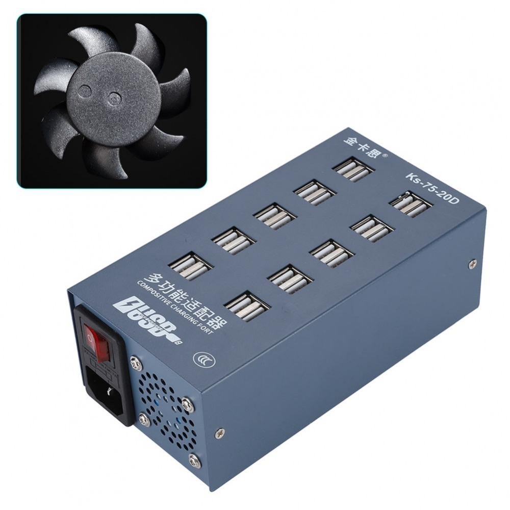 Bộ nguồn sạc 20 cổng JQE