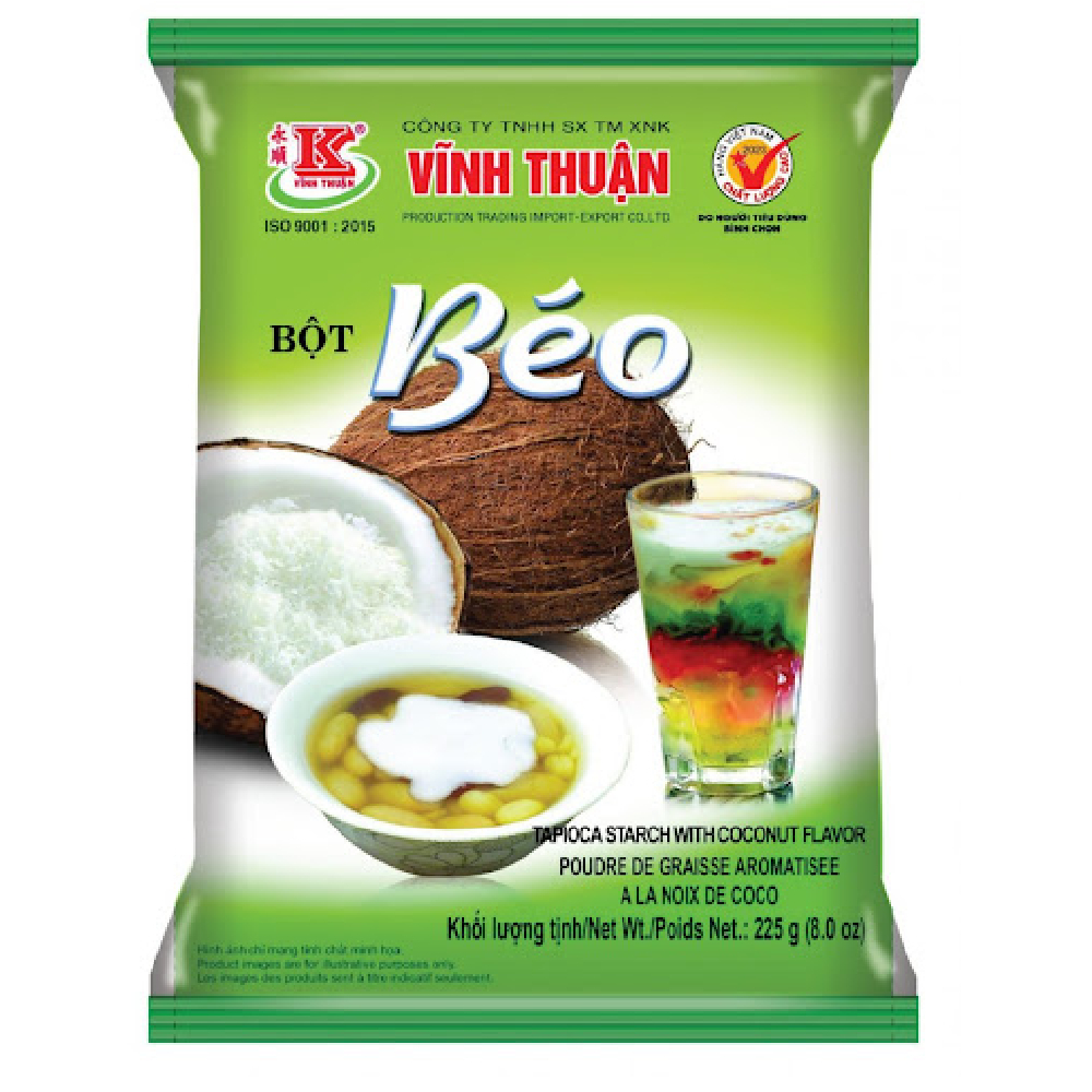 BỘT BÉO 225G - 1KG VĨNH THUẬN