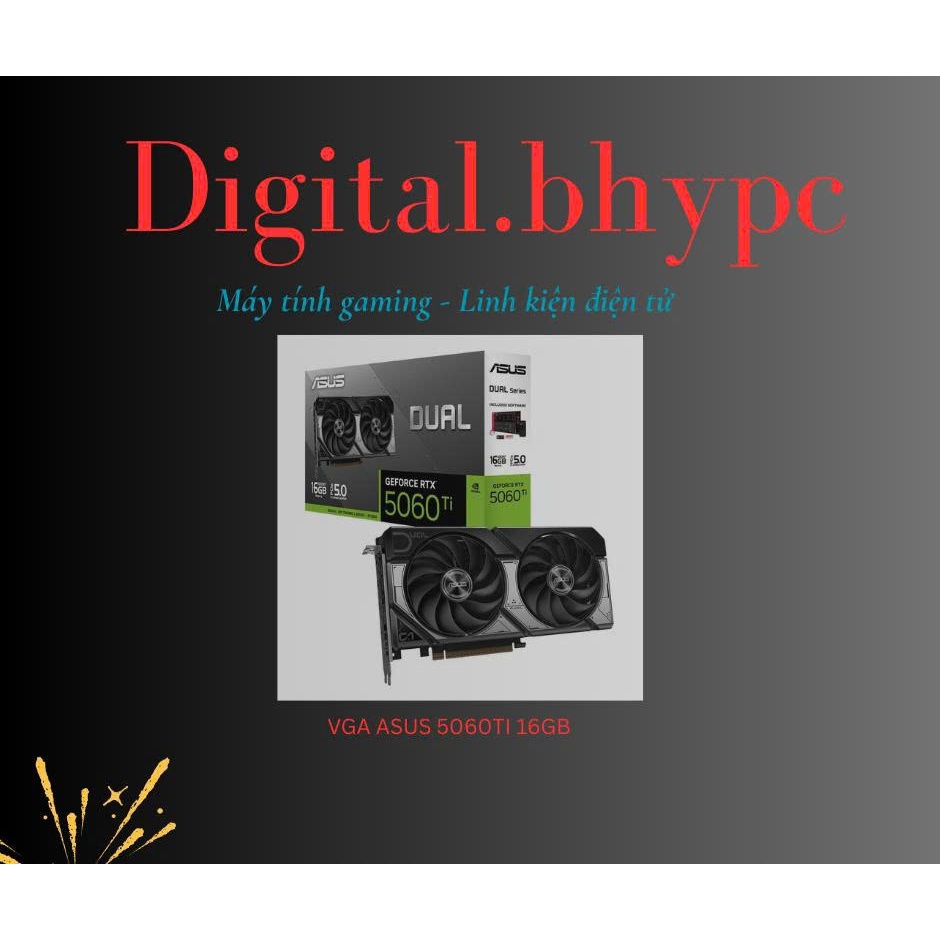 RTX 5060 Ti ASUS Dual OC | 16GB GDDR7