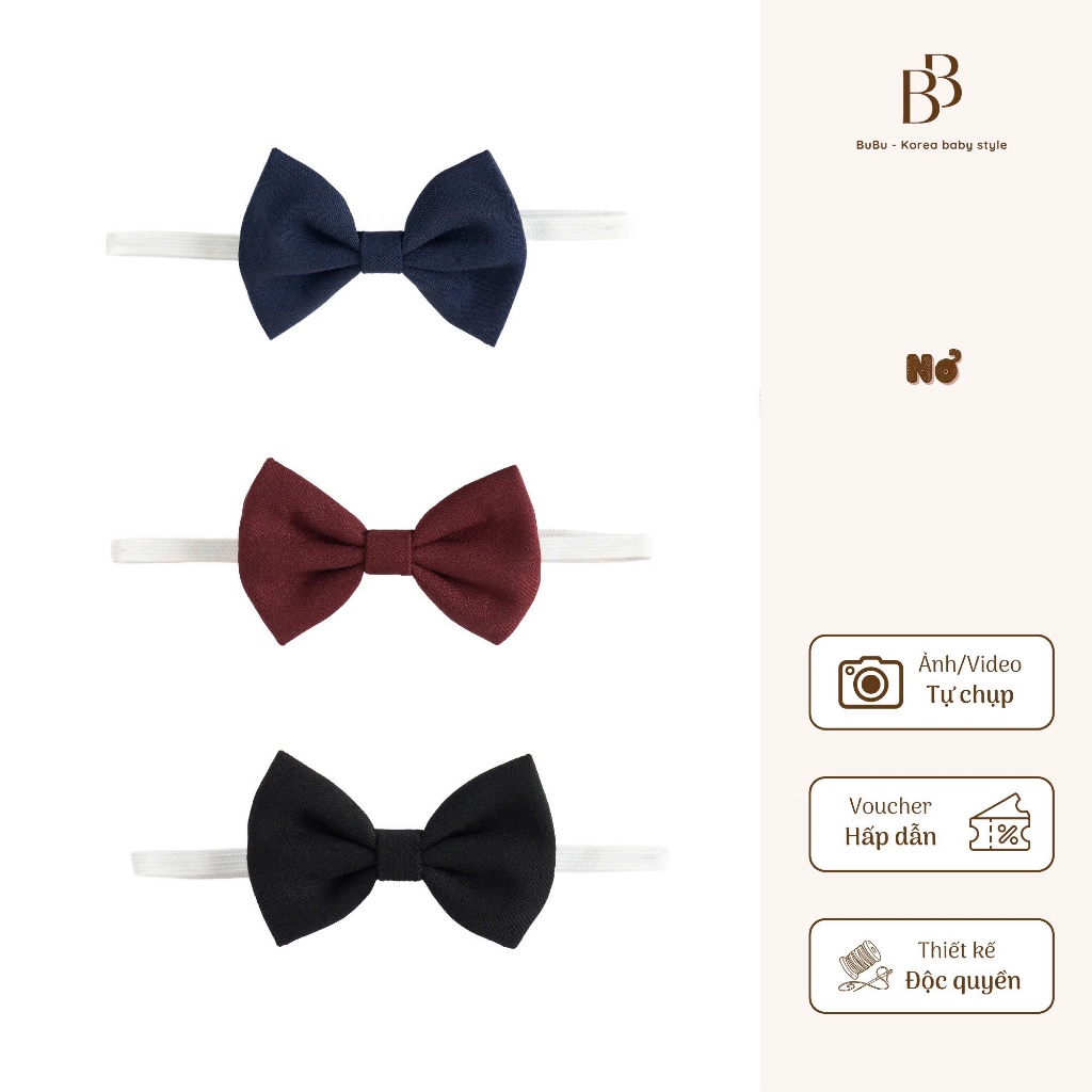 𝐍𝐨̛ 𝐂𝐨̂̉ - Nơ Đeo Cho Bé Trai (Ảnh chính chủ)