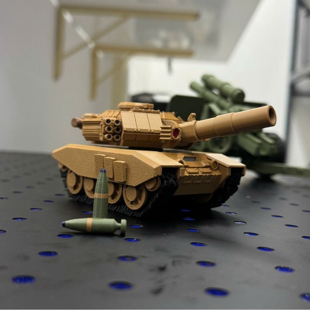 MÀU SAND - Mô hình xe Tank T90 - in 3D đồ chơi móc khóa - B01.05