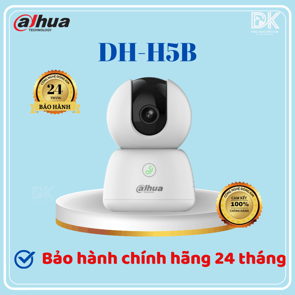 Camera IP PT Wifi 5MP DAHUA DH-H5B hồng ngoại không dây Chính hãng