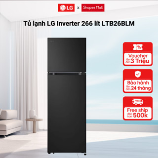 Tủ lạnh LG Inverter 266 lít LTB26BLM