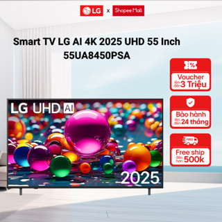 Smart TV LG AI 4K 2025 UHD 55 Inch 55UA8450PSA.ATV