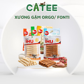 Snack Cho Chó Xương Orgo / Fonti Gặm Sạch Răng, Bổ Sung Canxi