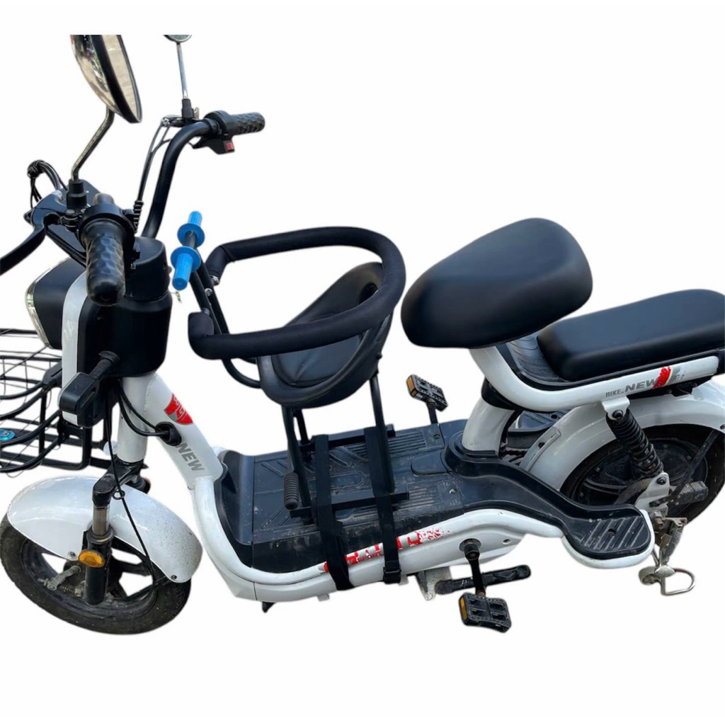 Ghế ngồi xe điện cho bé,Ghế ngồi xe máy điện cho bé dùng được cho xe máy điện TẶNG KÈM 1 DÂY BUỘC GH