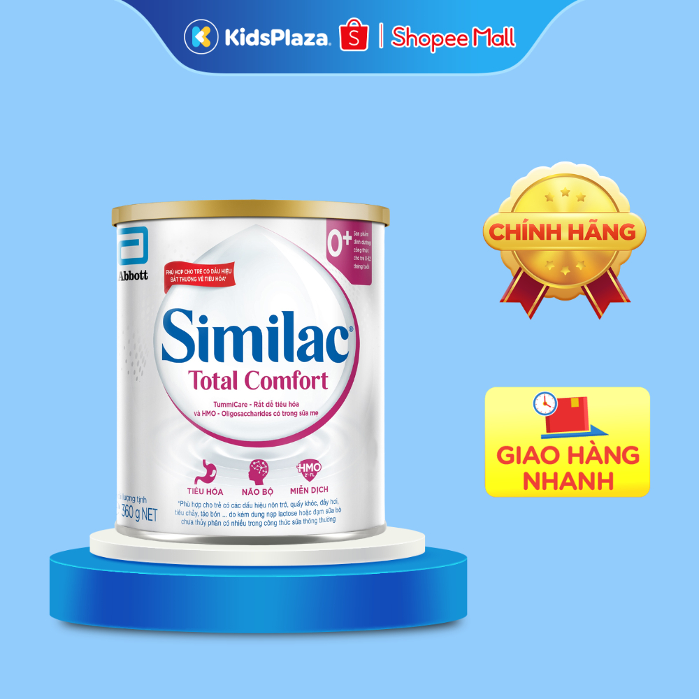 Sữa bột Similac Total Comfort 0+ 360g dành cho trẻ 0-12 tháng