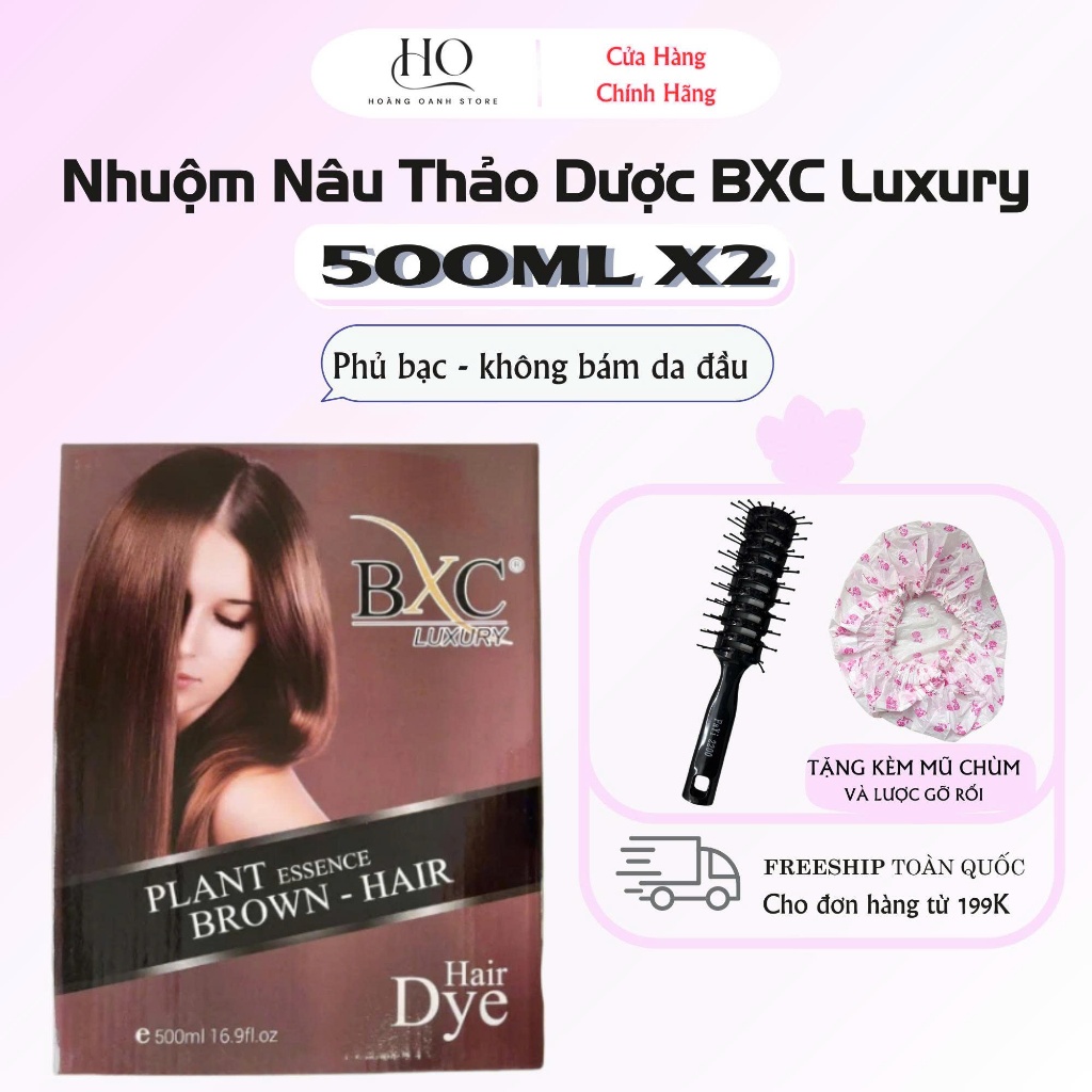 Nhuộm nâu thảo dược BXC Luxury