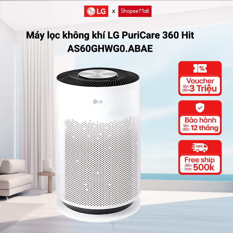 Máy lọc không khí LG PuriCare 360 Hit AS60GHWG0.ABAE