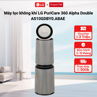 Máy lọc không khí LG PuriCare 360 Alpha Double AS10GDBY0.ABAE 72W