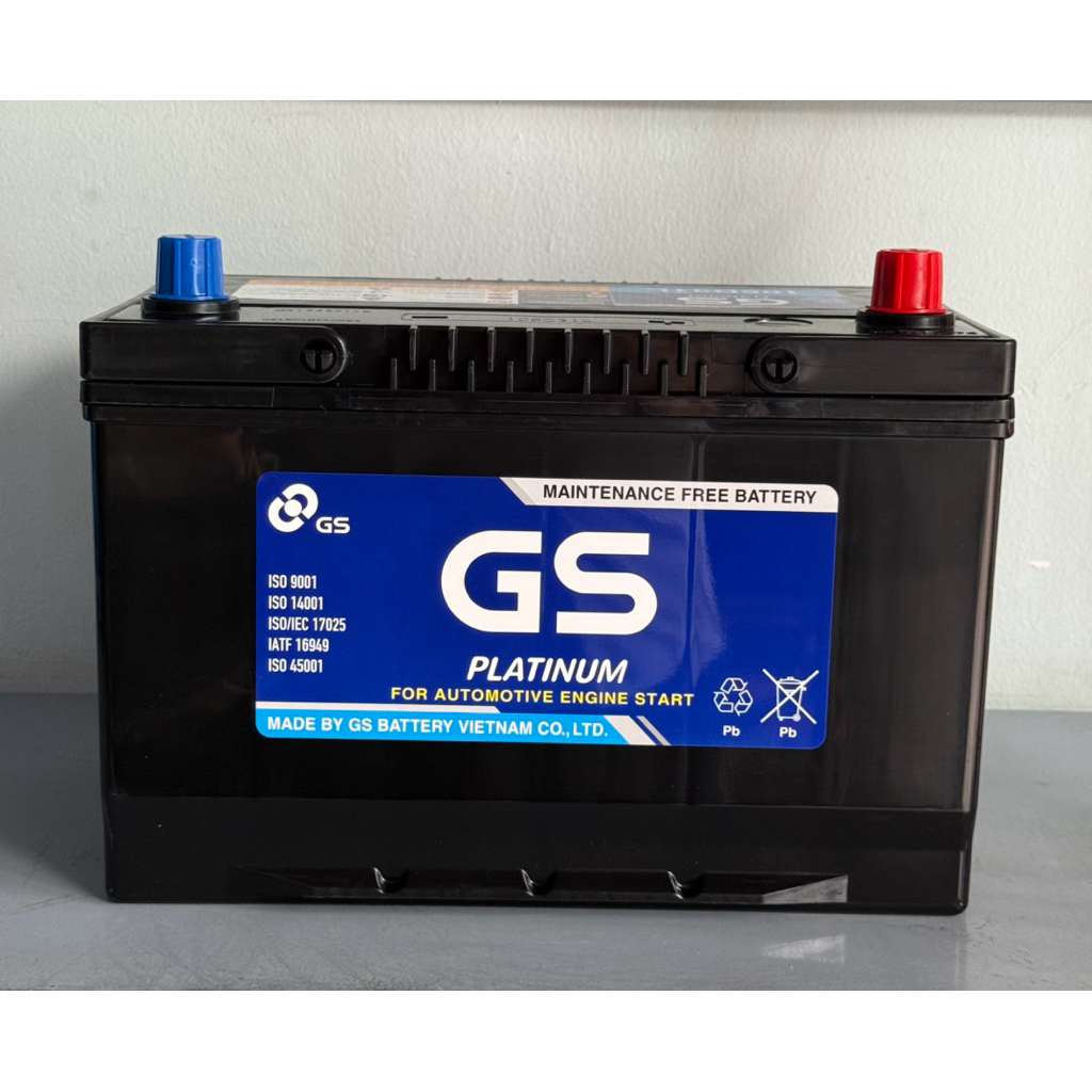 Bình ắc quy 12v miễn bảo dưỡng GS MF 105D31L (12V-90ah)