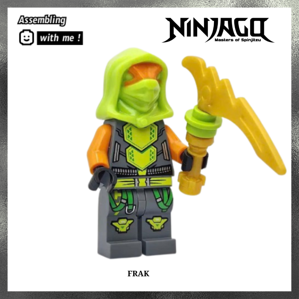 Đồ chơi lắp ráp Minifigure Ninjago Frak - Dragon Rising 3