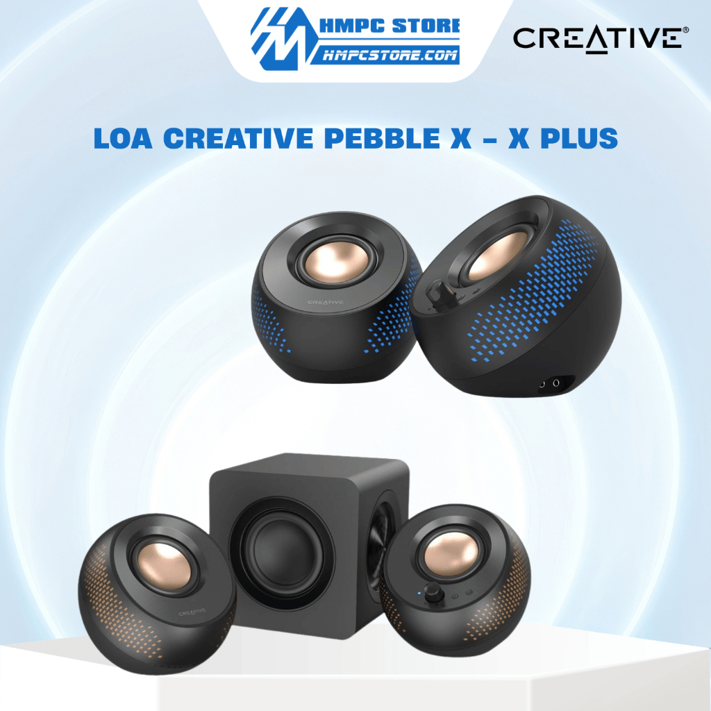 Loa CREATIVE Pebble X - X Plus | Bảo hành 12 tháng