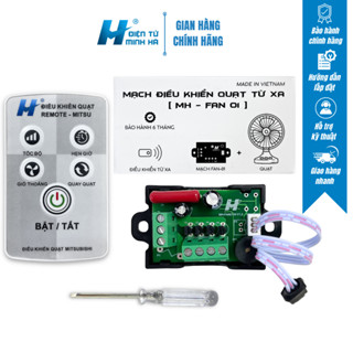 Bộ Điều Khiển Quạt Từ Xa Fan01 Lắp Cho Quạt Điện Thường Thành Quạt Điều Khiển Từ Xa Hàng Chính Hãng