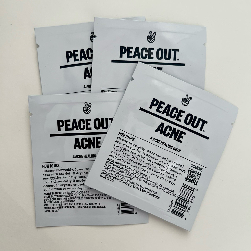 veeinvenus | Sample miếng dán mụn Peace Out Acne Healing Dots