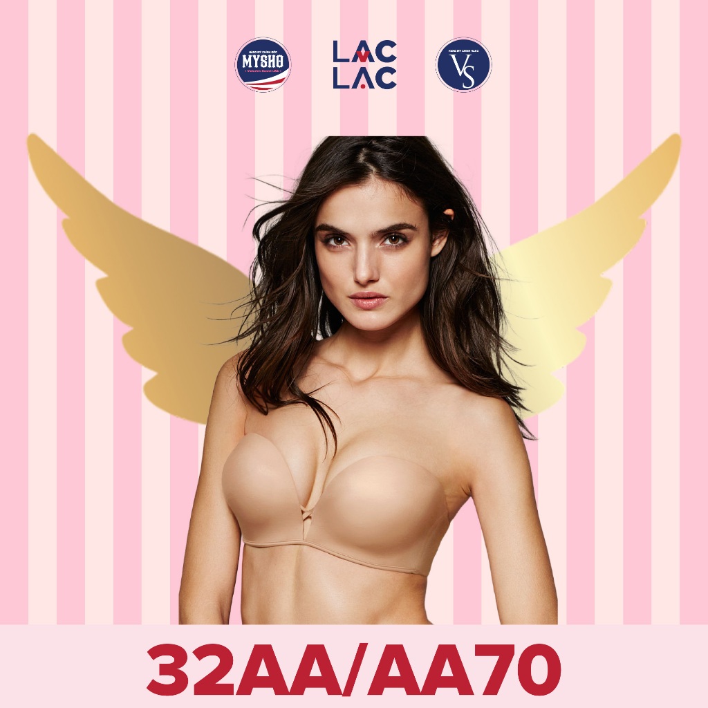 [32AA/AA70 - 47] Áo Lót Nữ cao cấp dòng: Bombshell Add 2-cups, SIÊU NÂNG NGỰC-Nude