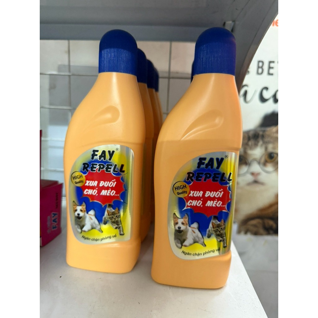 XỊT XUA ĐUỔI CHÓ MÈO FAY REPELL NGĂN CHẶN CHÓ MÈO ĐI VỆ SINH BỪA BÃI, CẮN PHÁ ĐỒ ĐẠC
