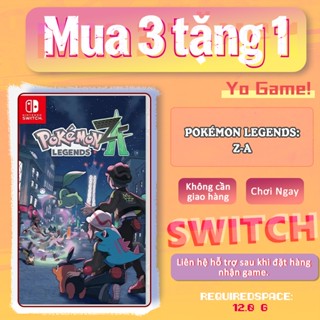 Pokémon Legends: Z-A Nintendo Switch – Mua 3 Tặng 1