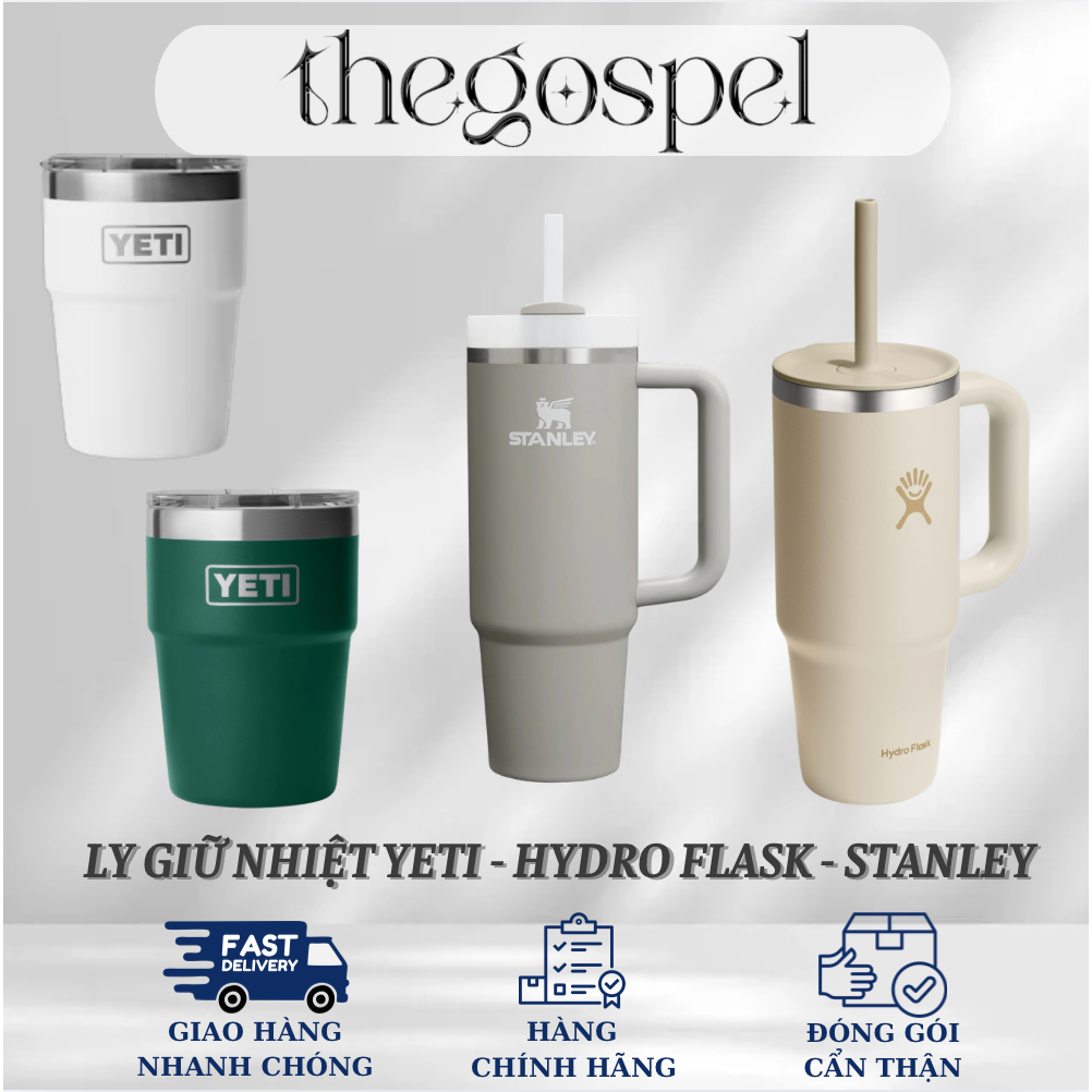 [HÀNG MỸ] Ly giữ nhiệt Yeti - Stanley - Hydro Flask