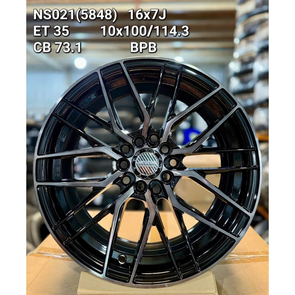 Bộ sản phẩm 04 Mâm xe - Lazang 16 inch cho Mazda 3,Honda Civic