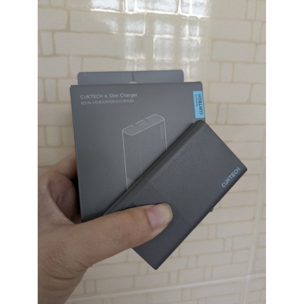 Sạc Cuktech Slim 65w kèm cáp, model 2AD652S