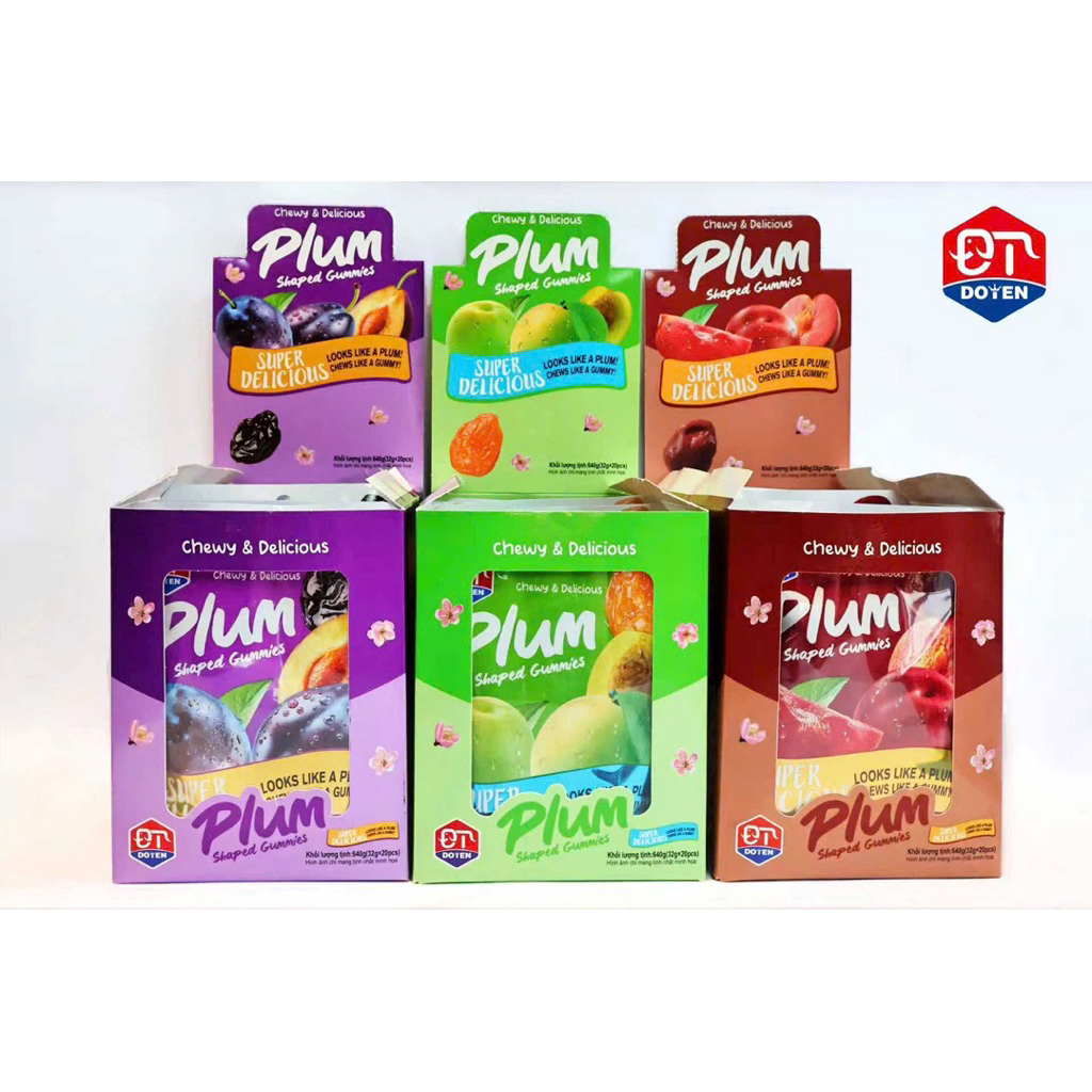 Hộp 20gói kẹo ô mai 5k