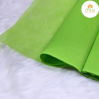 Giấy Lụa Mếch Xấp TQ Gói Hoa, Lụa Xấp TQ