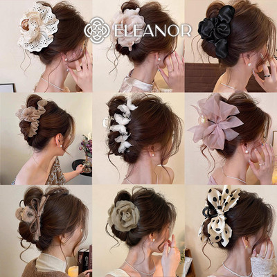 Kẹp tóc nữ Eleanor Accessories kẹp càng cua loại lớn phụ kiện tóc kẹp tóc nơ tiểu thư 11742