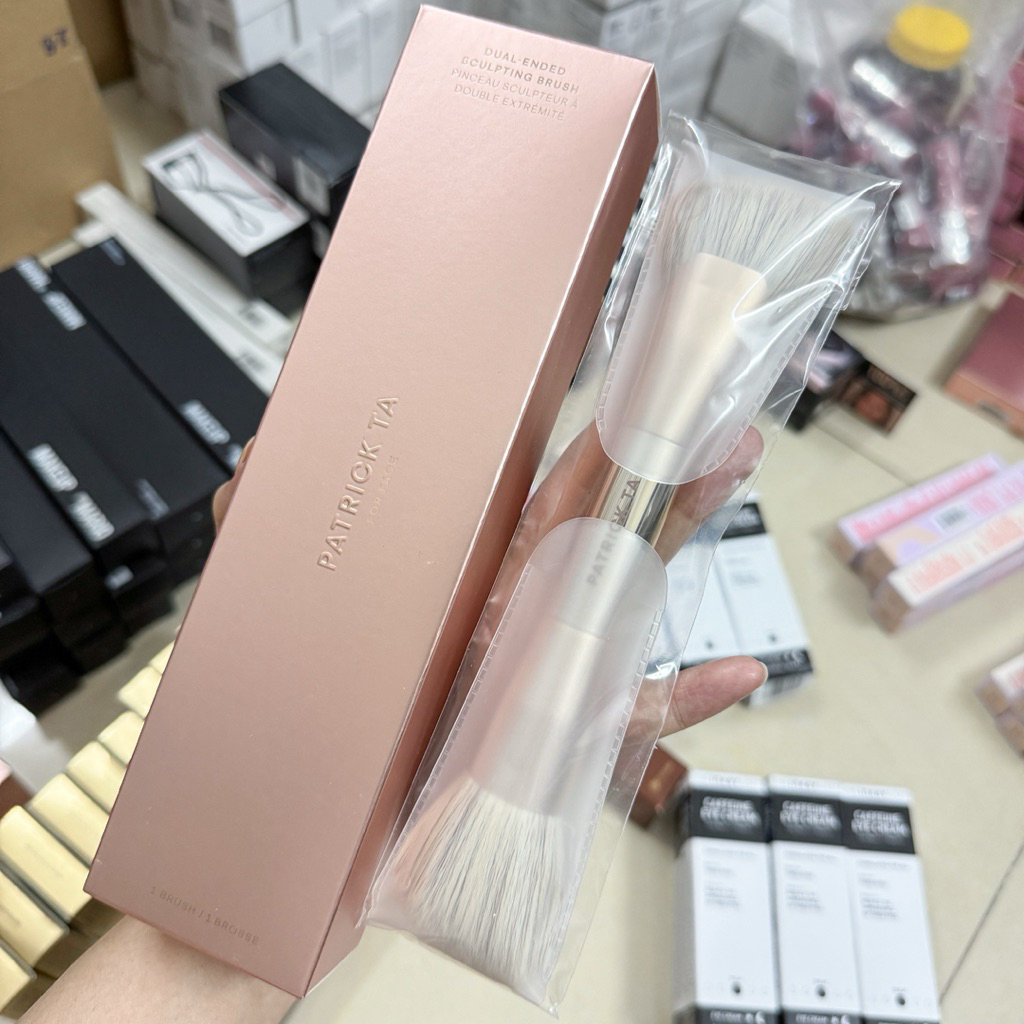 [Bill US] Cọ khối Patrick Ta Precision Dual Ended Sculpting Brush