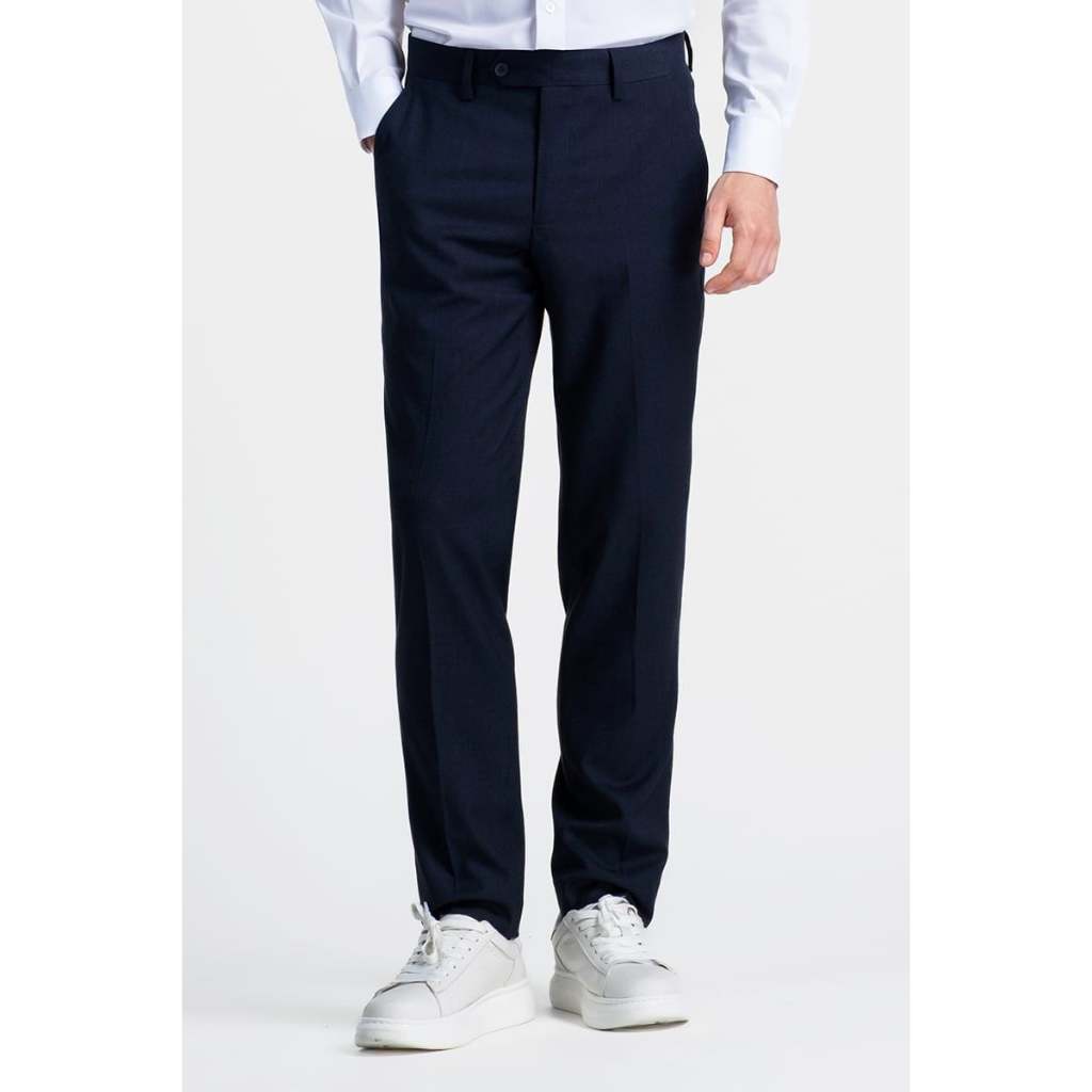 JOHN HENRY Quần Tây Nam DP26SS08T-NMSC Form Ôm Vừa Slim Comforfit Chất Liệu 70% Polyester 27% Viscos