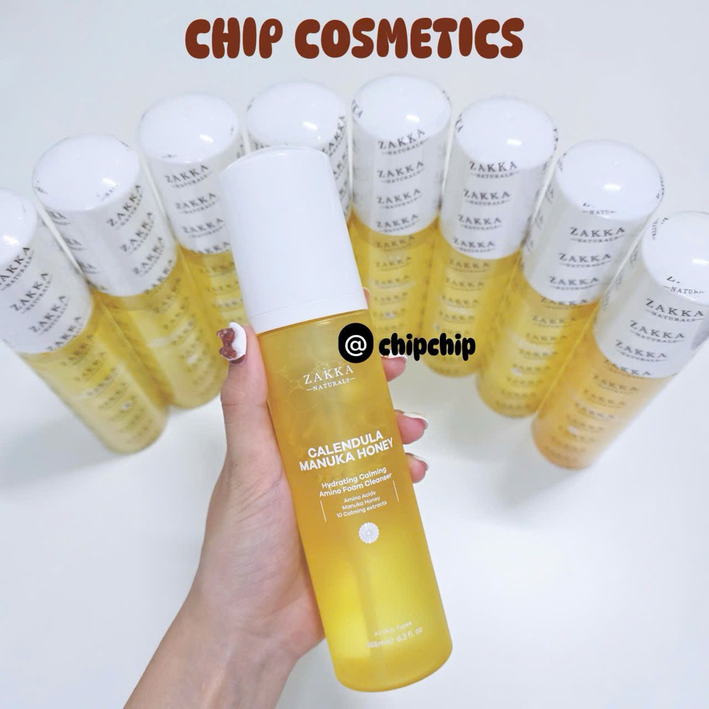 Sữa Rửa Mặt Hoa Cúc Nhẹ Dịu Tạo Bọt Sẵn Zakka Naturals 185ml