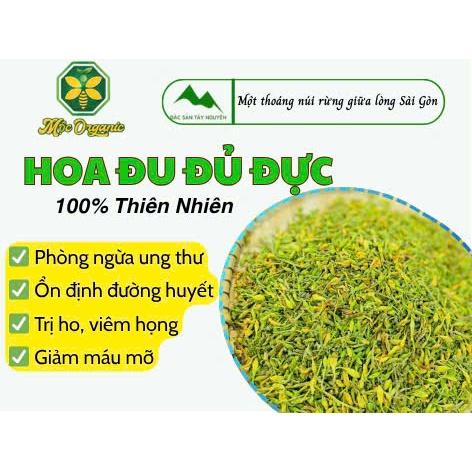 Hoa Đu Đủ Đ.ự.c Sấy Khô - Mộc Organic