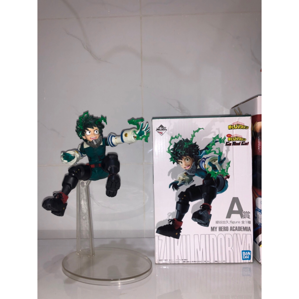 Mô hình Midoriya Izuku/deku ichiban kuji chính hãng bandai