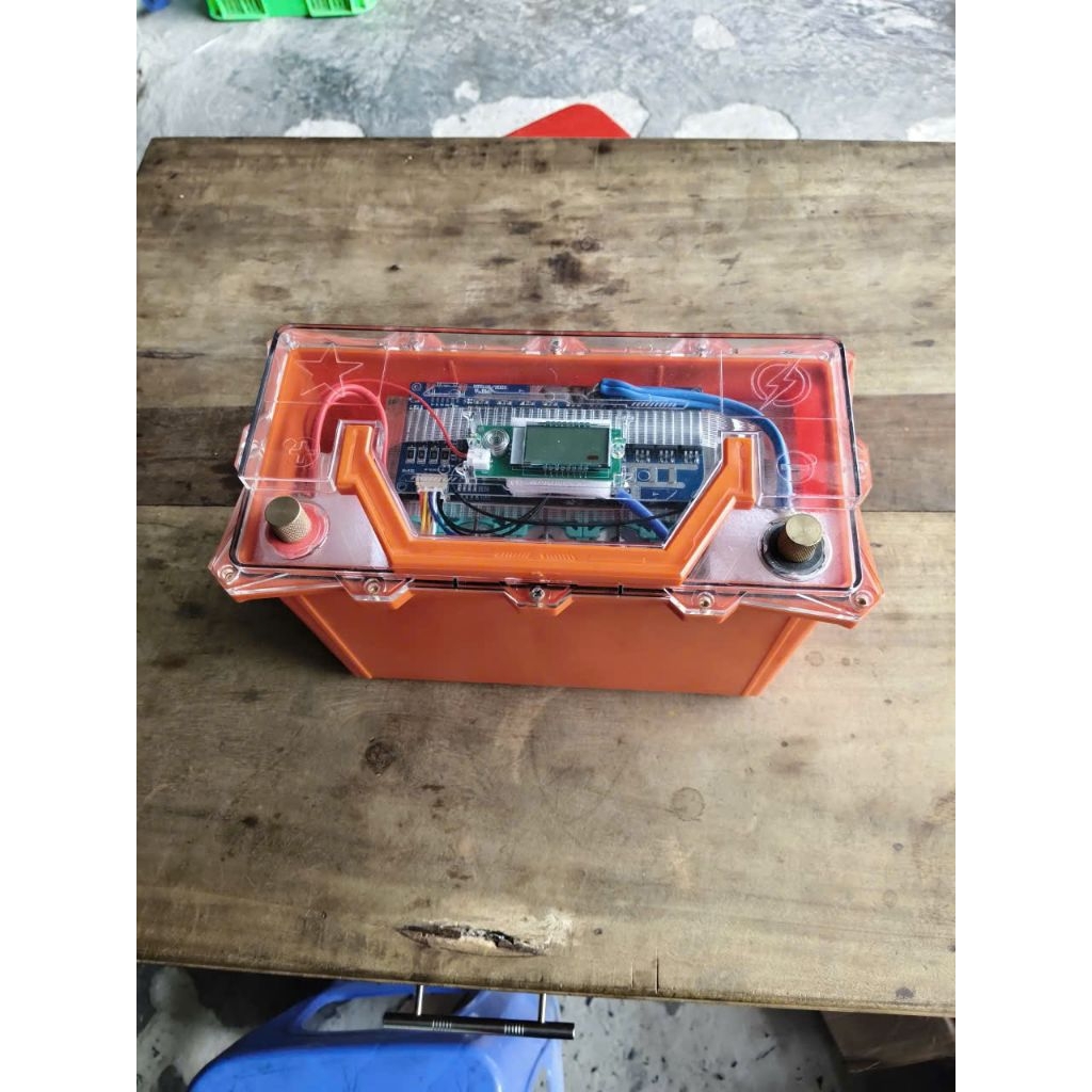 Hộp Nhựa Chống Nước Cao Cấp 60A Chứa 16 Viên 32140 Kèm BMS Và Sạc 4S 10A