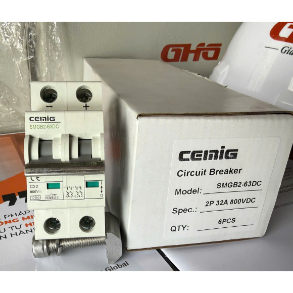 Aptomat DC 32a hãng Cemig