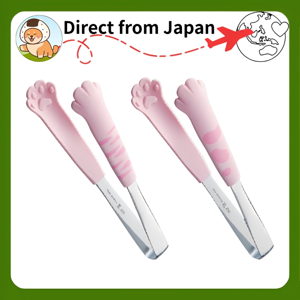 Tanabe Kanagu Catch Da Nyan Cat Tabletop Tongs Pink Tama / Tora [Direct from Japan]