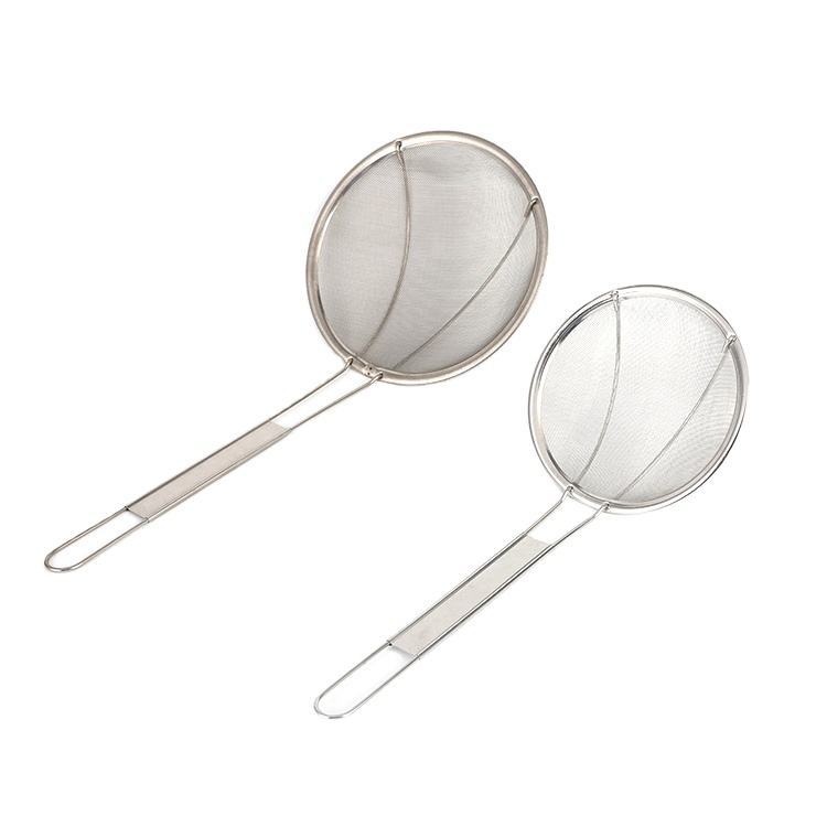 Vợt lưới lược dầu, vớt rau , lược thực phẩm inox nhẹ tay , dễ cầm nắm