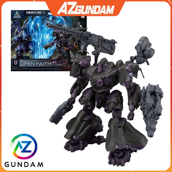 [CÓ SẴN] Mô Hình Lắp Ráp 30MM Armored Core VI Fires of Rubicon ARQUEBUS VE-40A OPEN FAITH, Hàng Chín
