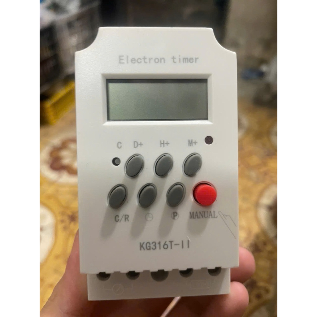 Công Tắc Hẹn Giờ Thông Minh KG316-II,Công Tắc Hẹn Giờ Điện Tử KG316-II Chính Hãng