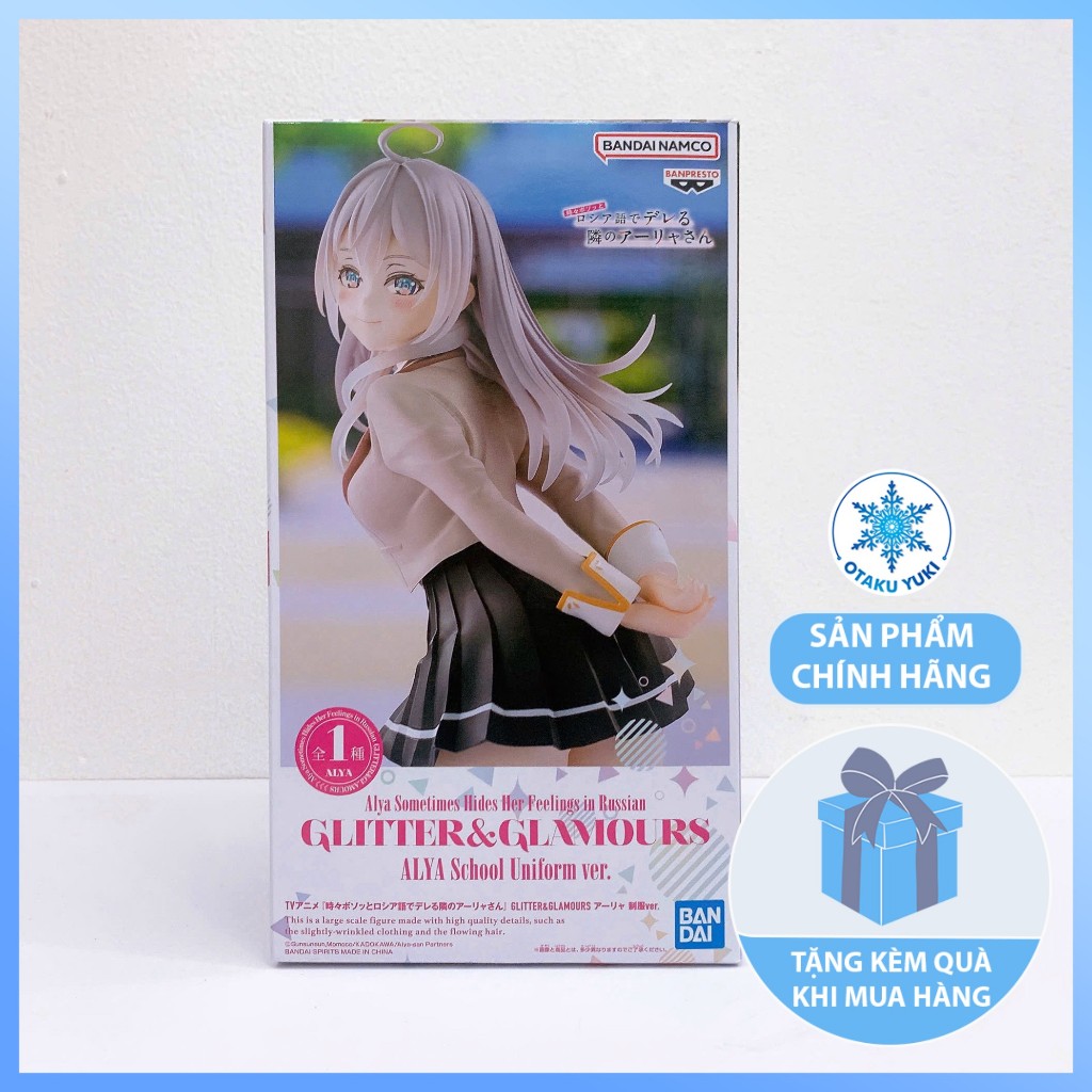 Mô Hình Alya Uniform Ver. - Roshidere - Glitter & Glamours Figure Chính Hãng (Bandai Spirits)