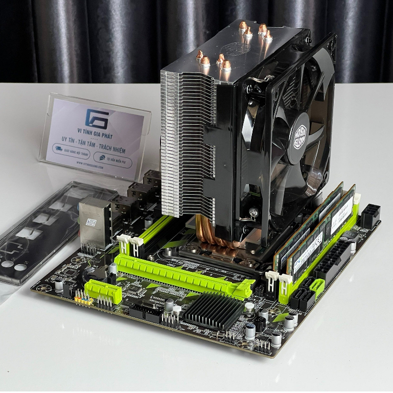 Combo Xeon X79 Winnfox + CPU E5 2643 2670 2680 2690 2696 V2 + Ram 16G + Tản tháp giá thợ