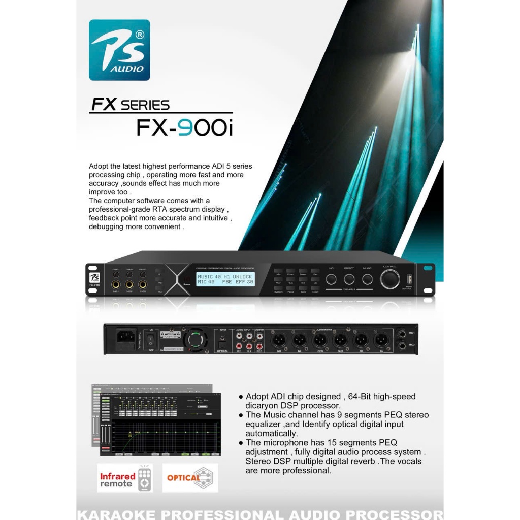 Vang số PS audio FX -900I ( Đã cân chỉnh sẵng 4 chế độ ) - hàng chính hãng -  Hoàng Phúc audio