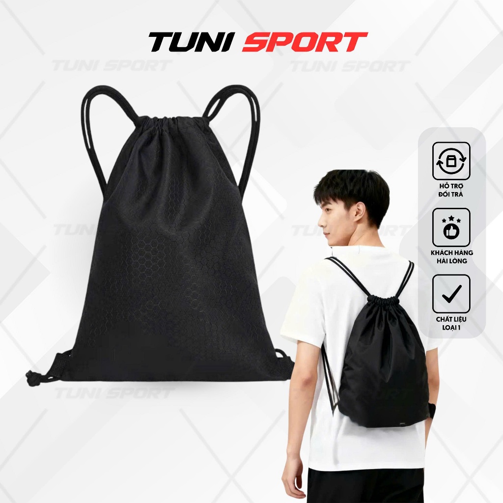 Balo dây rút, túi rút thể thao chống nước, túi dựng đồ thể thao, túi dựng giày thể thao chống nước