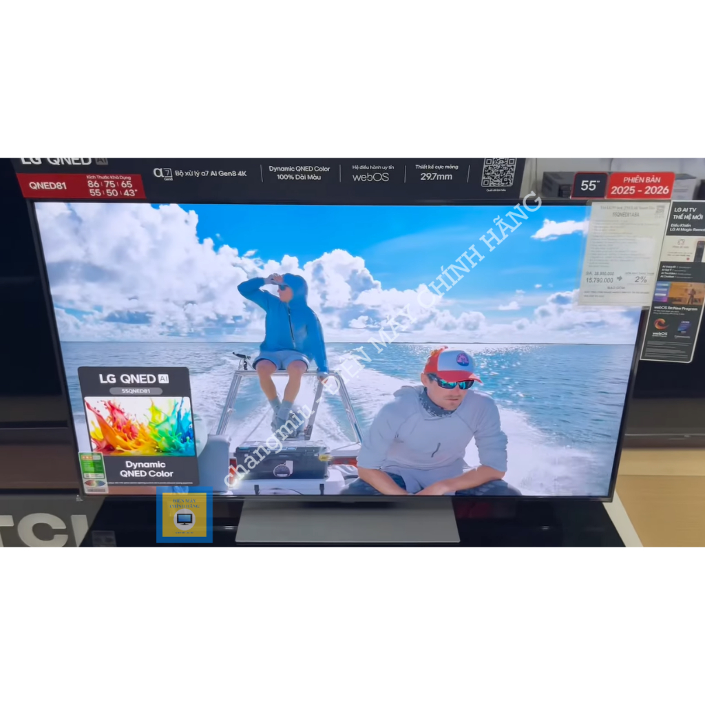 Smart Tivi QNED LG AI 4K 50 inch 50QNED81ASA 2025 - Indonesia (LIKE NEW) - Bảo Hành Chính Hãng