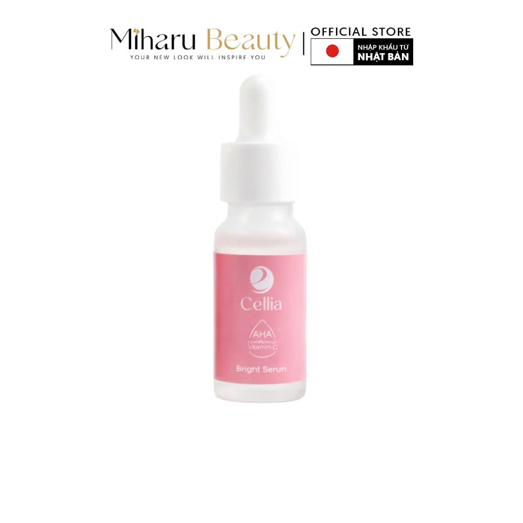 [GIFT] Minisize Tinh chất dưỡng kiềm dầu giảm mụn & sáng da - Cellia Bright Serum