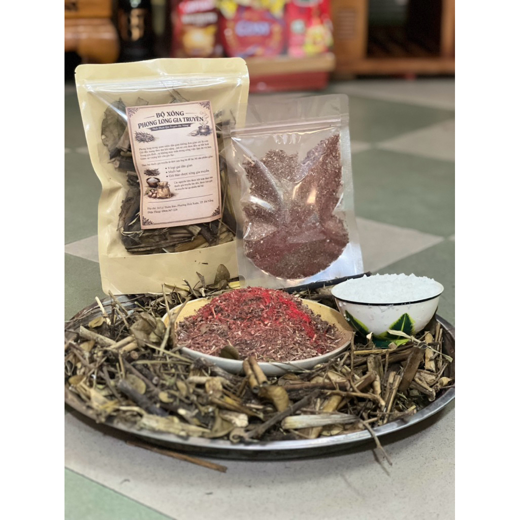 Bộ Xông Phong Long Gia Truyền – Xông Nhà,Tẩy Uế ,Chiêu Tài, 9 loại Gai Xả Xui, Khử Mùi Thảo Mộc, trừ