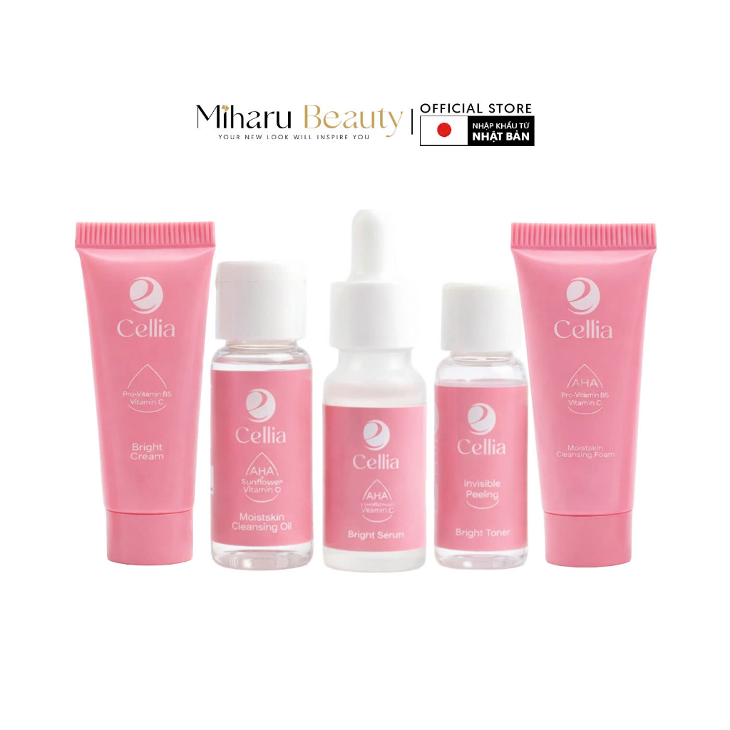 [GIFT] Trọn bộ 5 món Minisize Cellia