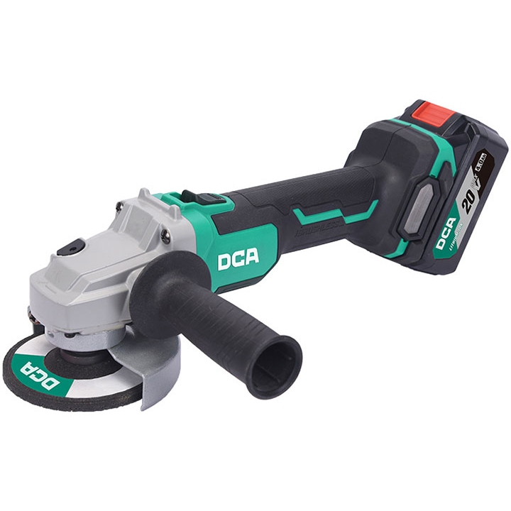 Máy Mài Góc không chổi than Dùng Pin 20V DCA ADSM03-100