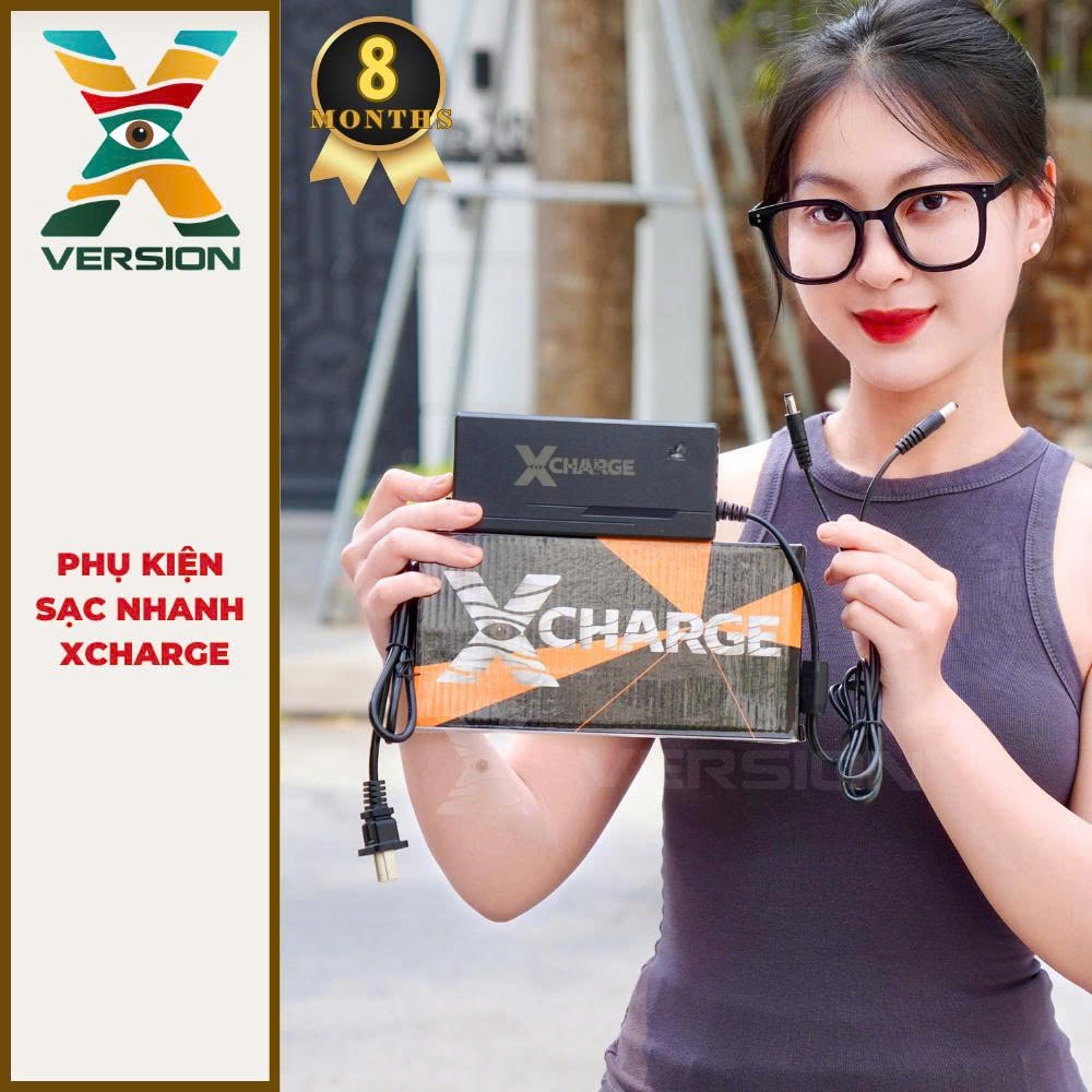 Sạc pin Xbattery 5A 21v , có thể sạc 2 pin liên tiếp - Xversion